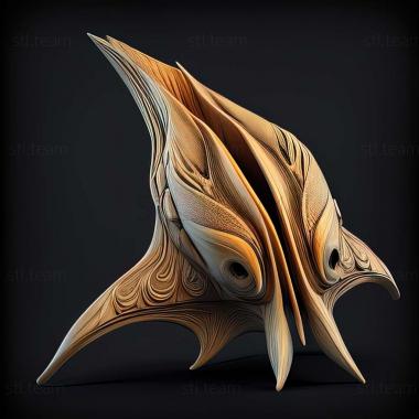 3D модель Galiteuthis glacialis (STL)